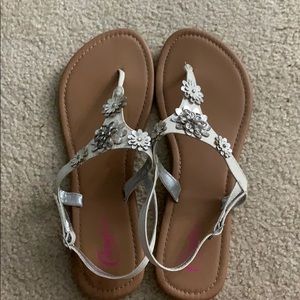 White Sandals